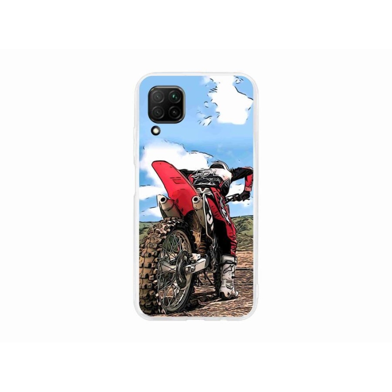 Gélový kryt mmCase na mobil Huawei P40 Lite - moto