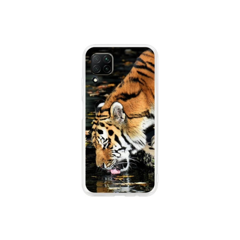 Gélový kryt mmCase na mobil Huawei P40 Lite - smädný tiger