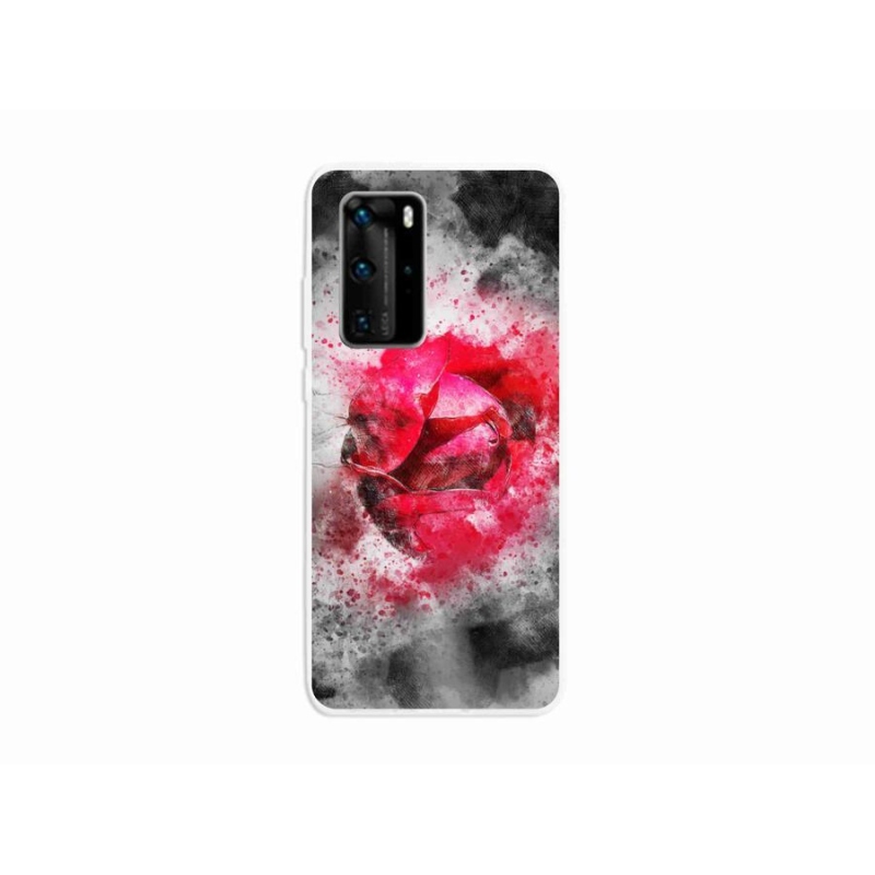 Gélový kryt mmCase na mobil Huawei P40 Pro - abstrakt 9