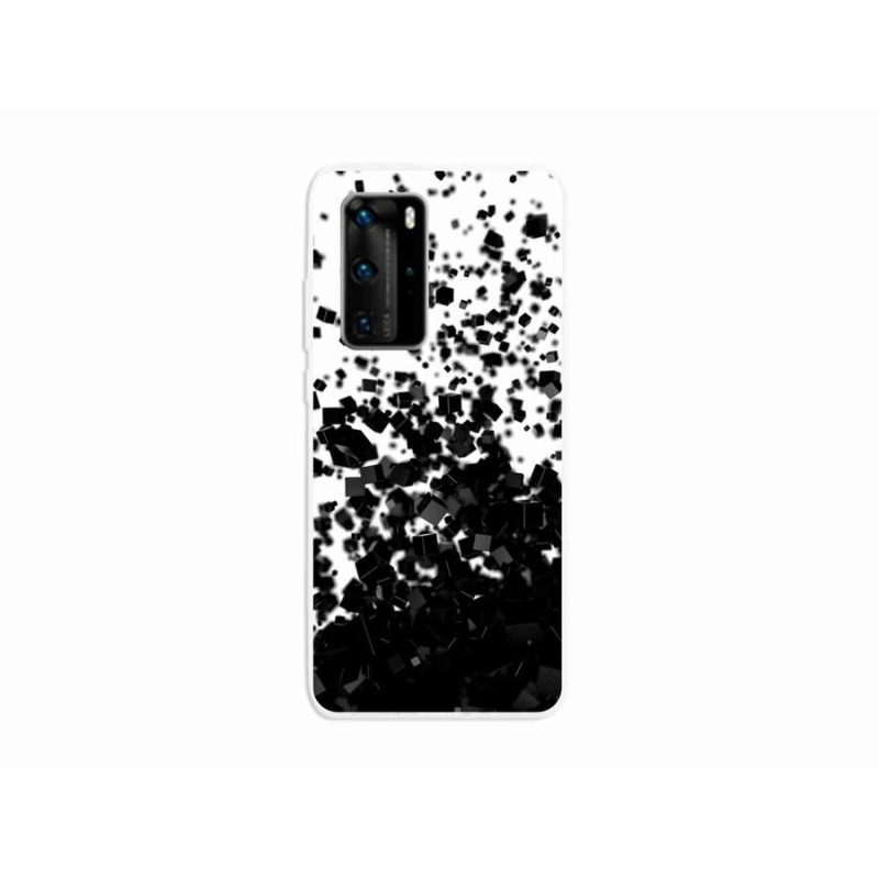 Gélový kryt mmCase na mobil Huawei P40 Pro - abstraktné vzor 1