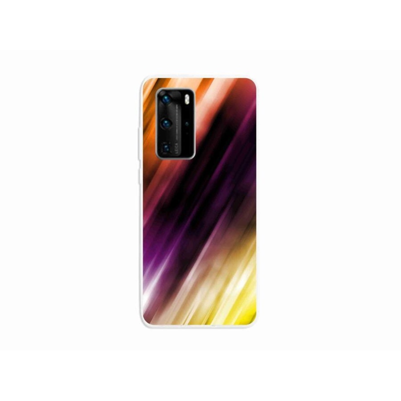 Gélový kryt mmCase na mobil Huawei P40 Pro - abstraktné vzor 5