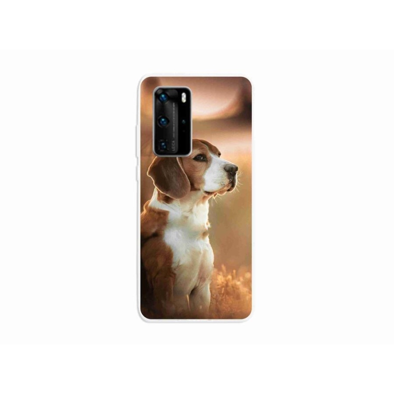 Gélový kryt mmCase na mobil Huawei P40 Pro - bígl