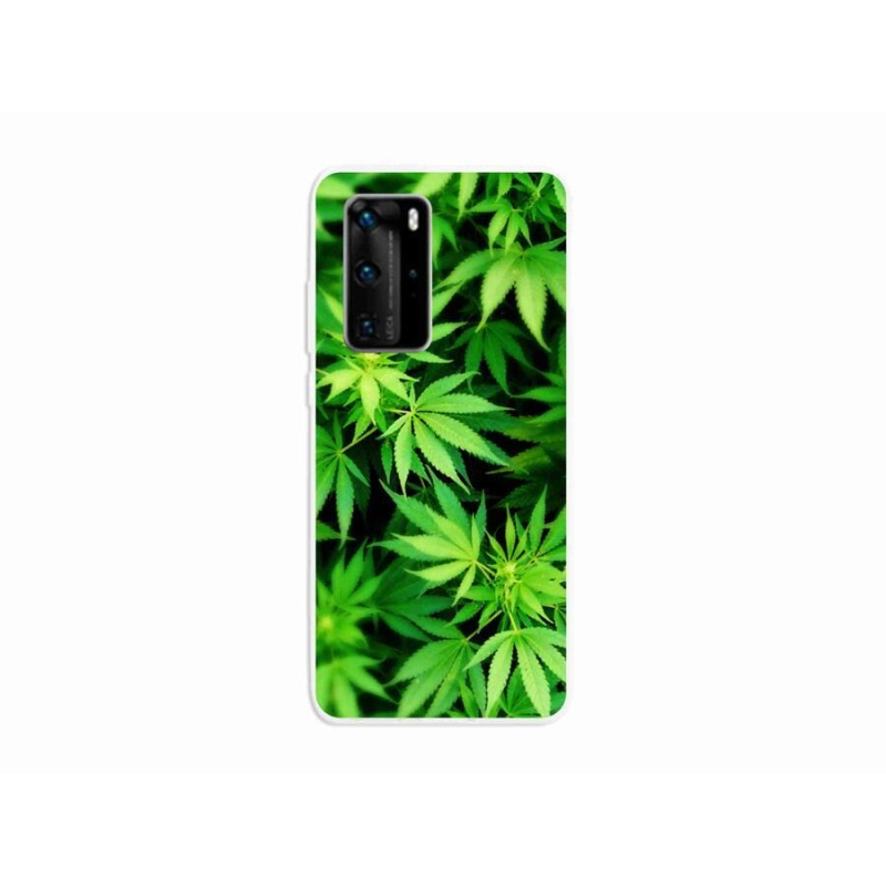 Gélový kryt mmCase na mobil Huawei P40 Pro - konope 3