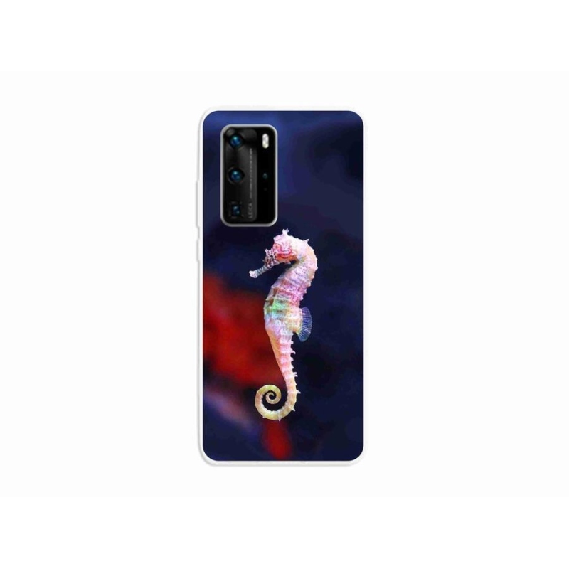 Gélový kryt mmCase na mobil Huawei P40 Pro - morský koník