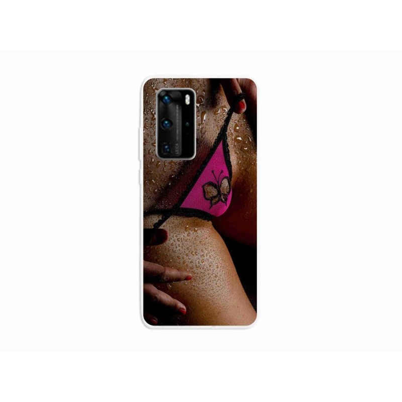 Gélový kryt mmCase na mobil Huawei P40 Pro - sexy žena