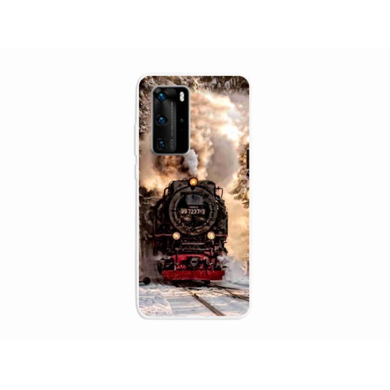 Gélový kryt mmCase na mobil Huawei P40 Pro - vlak