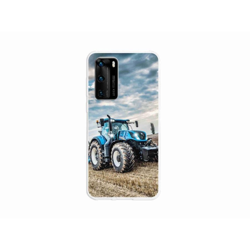 Gélový kryt mmCase na mobil Huawei P40 - traktor 2