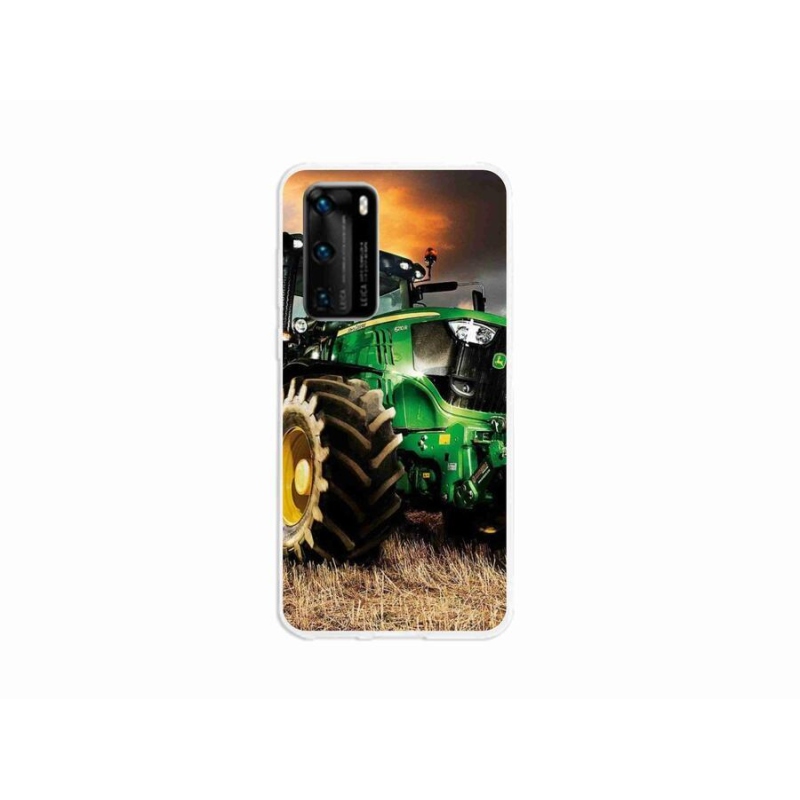 Gélový kryt mmCase na mobil Huawei P40 - traktor