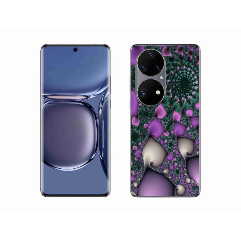 Gélový kryt mmCase na mobil Huawei P50 Pro - abstrakt 7