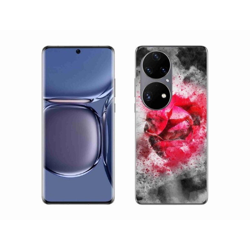 Gélový kryt mmCase na mobil Huawei P50 Pro - abstrakt 9