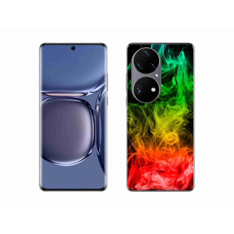 Gélový kryt mmCase na mobil Huawei P50 Pro - abstraktný vzor 7