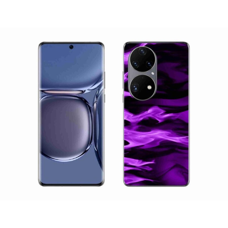 Gélový kryt mmCase na mobil Huawei P50 Pro - abstraktný vzor 9