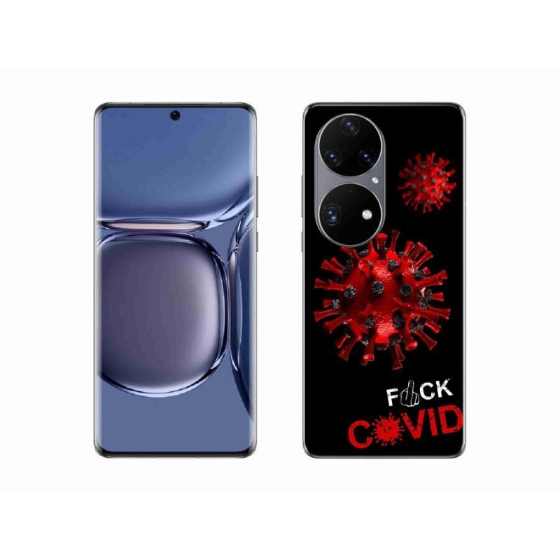 Gélový kryt mmCase na mobil Huawei P50 Pro - covid 3