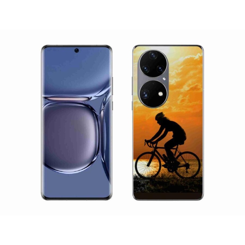 Gélový kryt mmCase na mobil Huawei P50 Pro - cyklovýlet