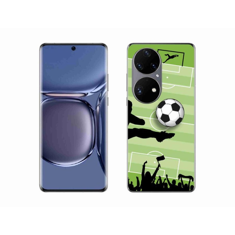 Gélový kryt mmCase na mobil Huawei P50 Pro - futbal 3