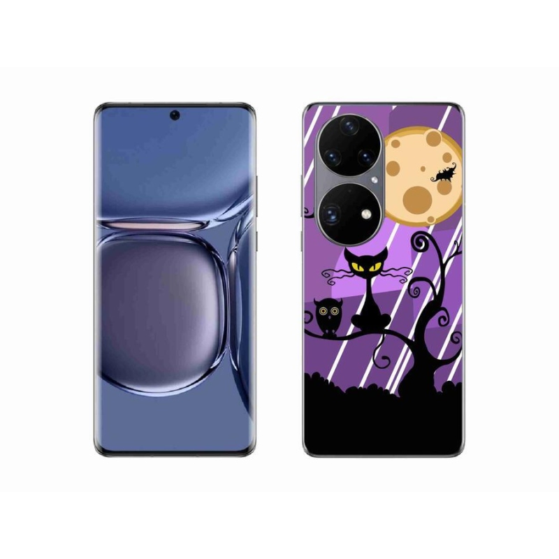 Gélový kryt mmCase na mobil Huawei P50 Pro - halloween