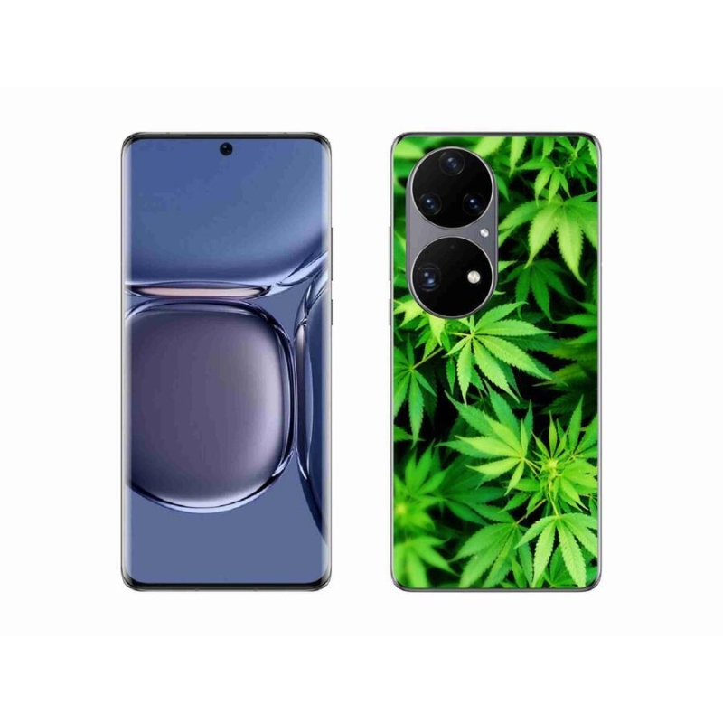 Gélový kryt mmCase na mobil Huawei P50 Pro - konope 3