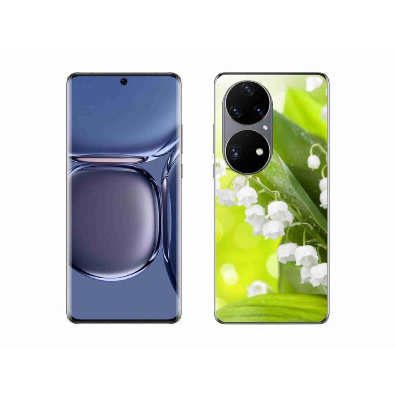 Gélový kryt mmCase na mobil Huawei P50 Pro - konvalinka