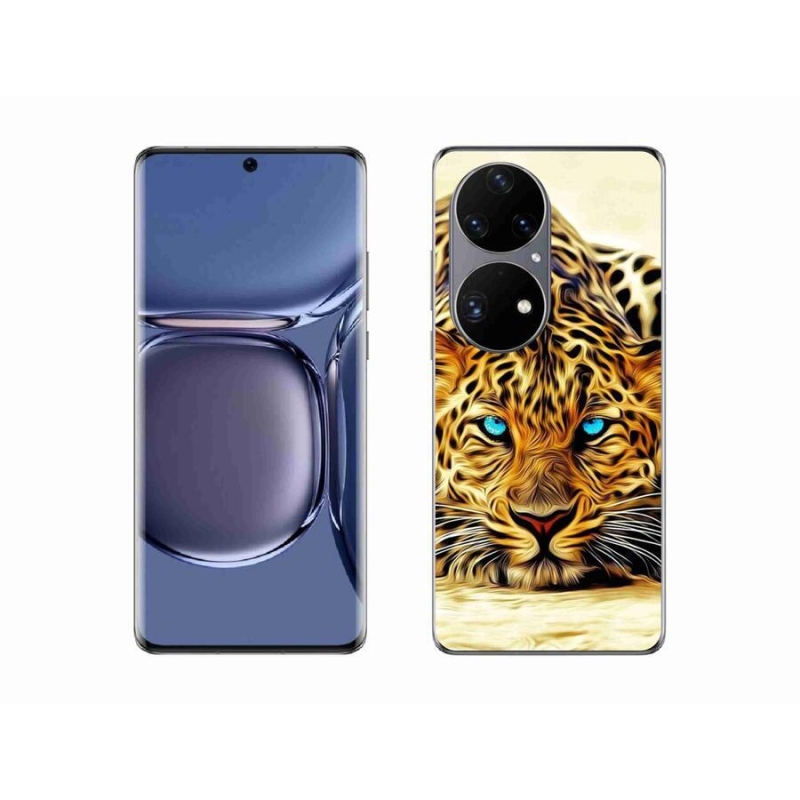 Gélový kryt mmCase na mobil Huawei P50 Pro - kreslený tiger