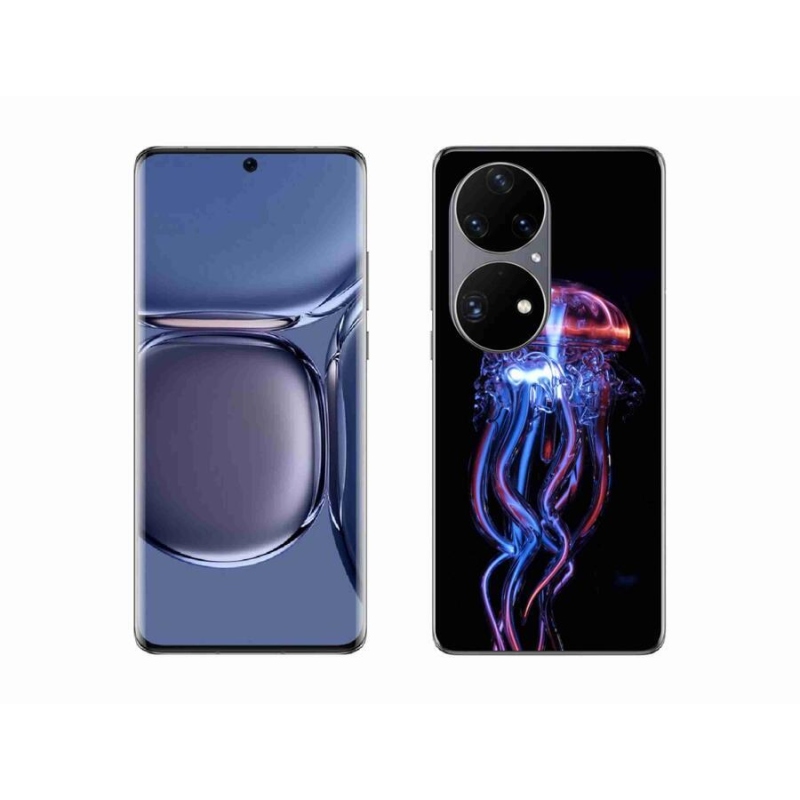 Gélový kryt mmCase na mobil Huawei P50 Pro - medúza