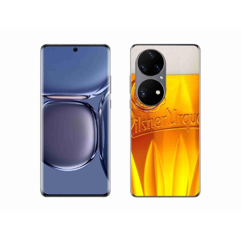 Gélový kryt mmCase na mobil Huawei P50 Pro - pivo