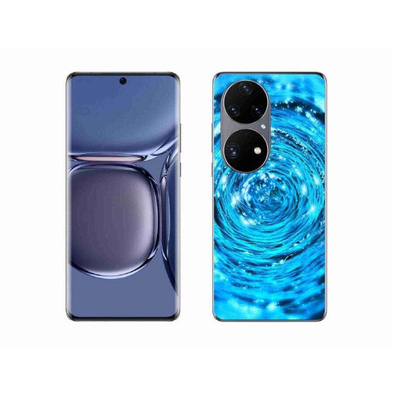 Gélový kryt mmCase na mobil Huawei P50 Pro - vodný vír