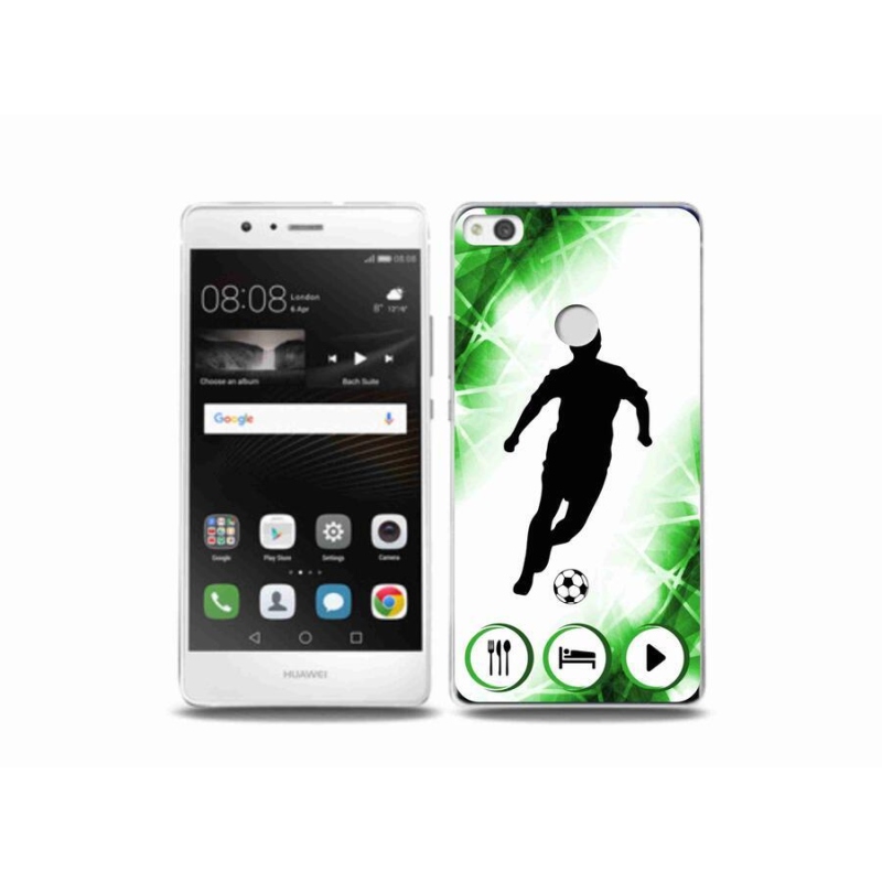 Gélový kryt mmCase na mobil Huawei P9 Lite (2017) - futbalista