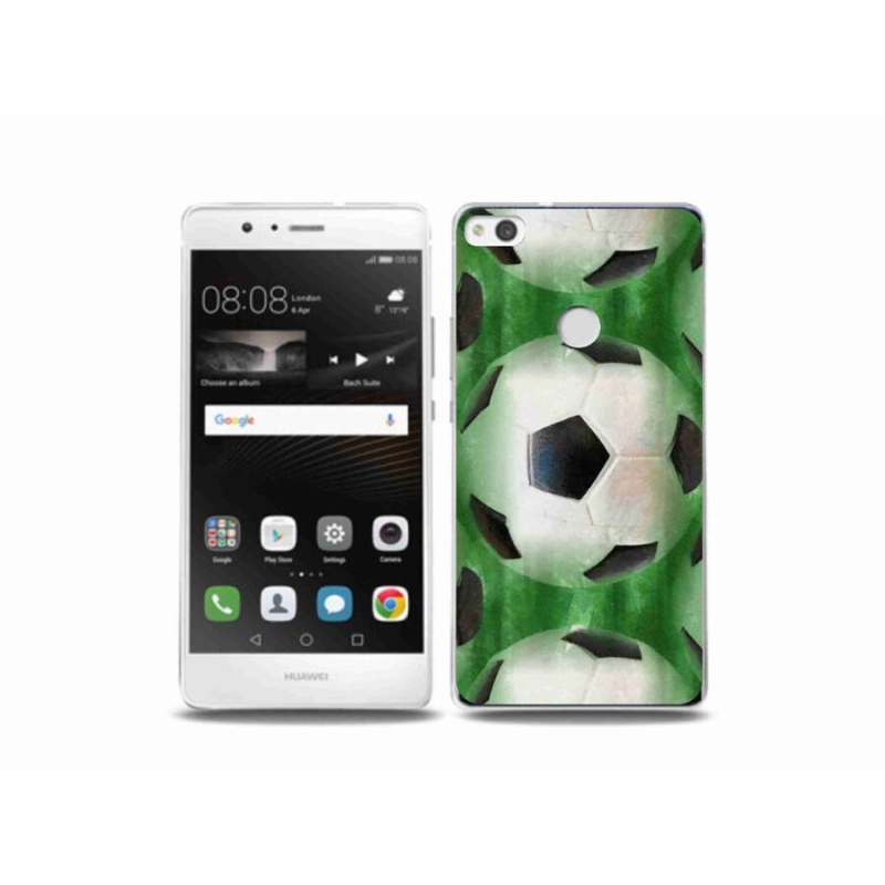 Gélový kryt mmCase na mobil Huawei P9 Lite (2017) - futbalová lopta