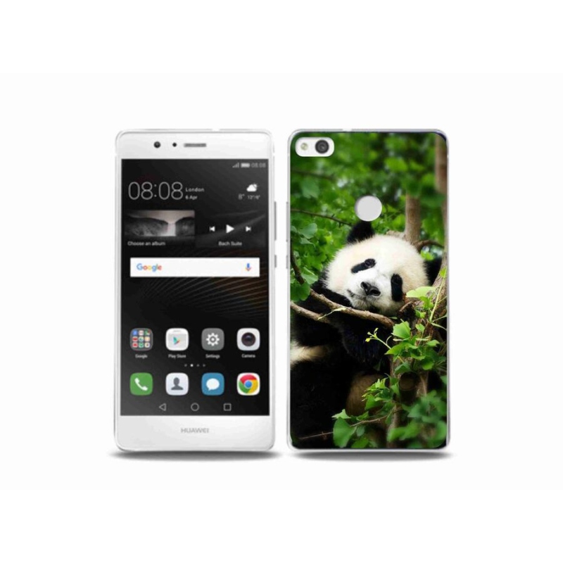 Gélový kryt mmCase na mobil Huawei P9 Lite (2017) - panda