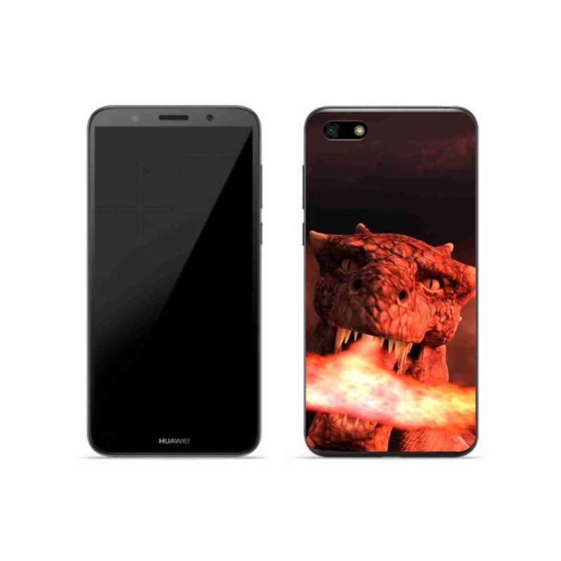 Gélový kryt mmCase na mobil Huawei Y5 (2018) - drak