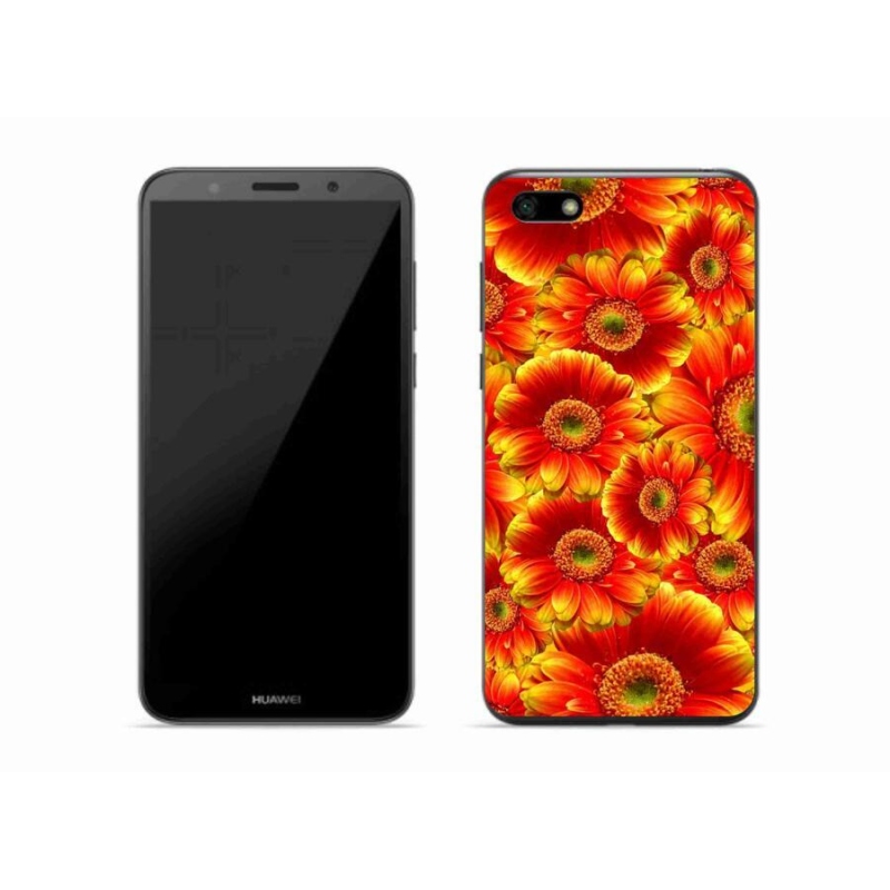 Gélový kryt mmCase na mobil Huawei Y5 (2018) - gerbera 1