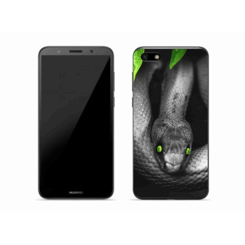 Gélový kryt mmCase na mobil Huawei Y5 (2018) - had