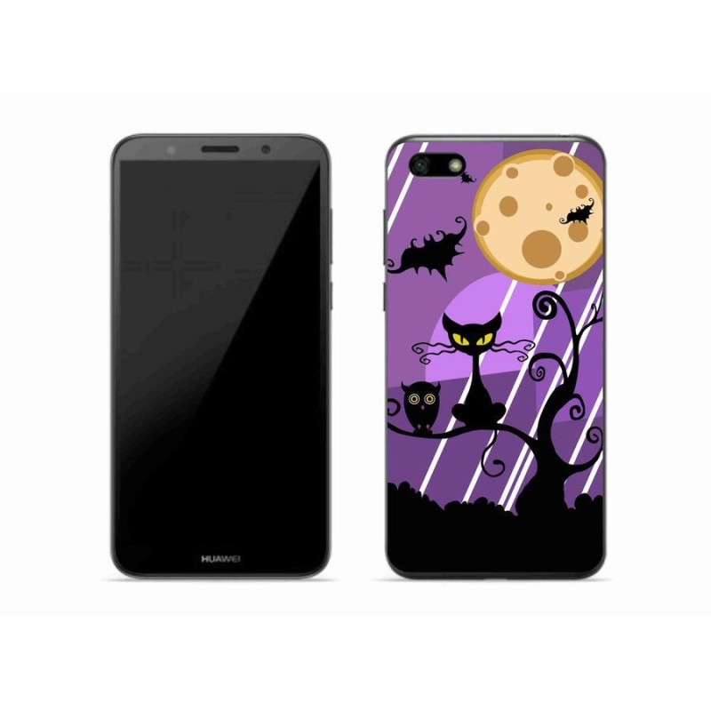 Gélový kryt mmCase na mobil Huawei Y5 (2018) - halloween