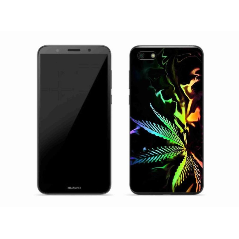 Gélový kryt mmCase na mobil Huawei Y5 (2018) - konope 2