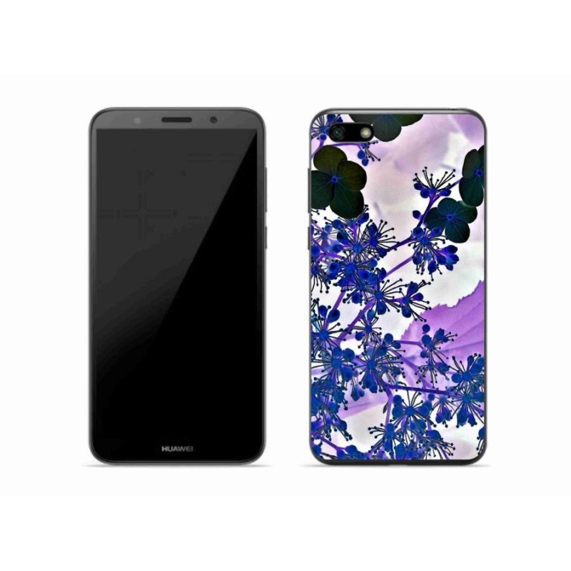 Gélový kryt mmCase na mobil Huawei Y5 (2018) - kvet hortenzie