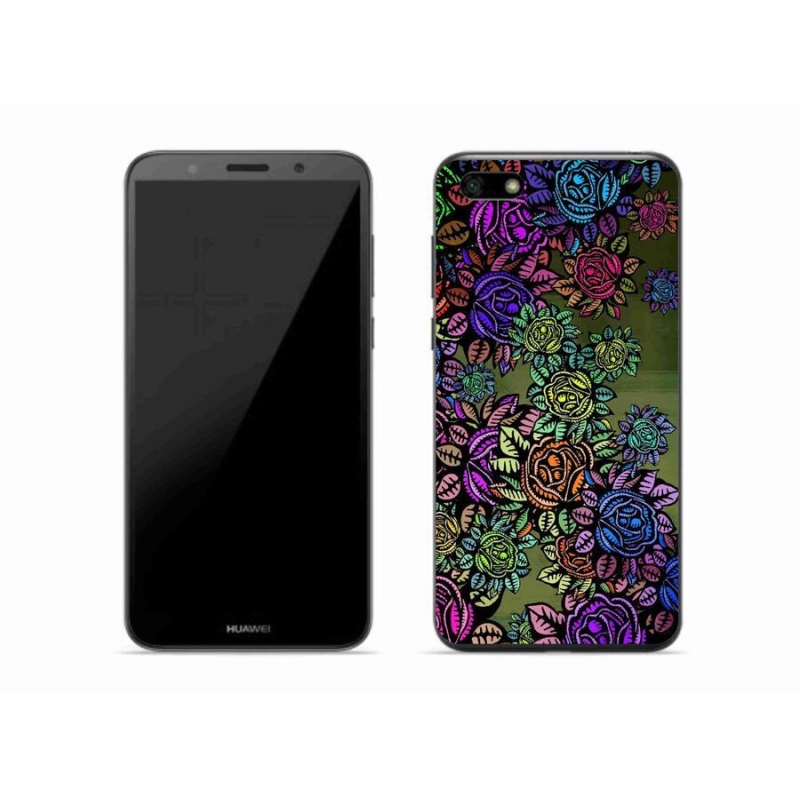 Gélový kryt mmCase na mobil Huawei Y5 (2018) - kvety 6