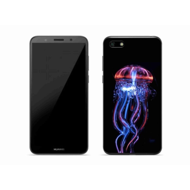 Gélový kryt mmCase na mobil Huawei Y5 (2018) - medúza