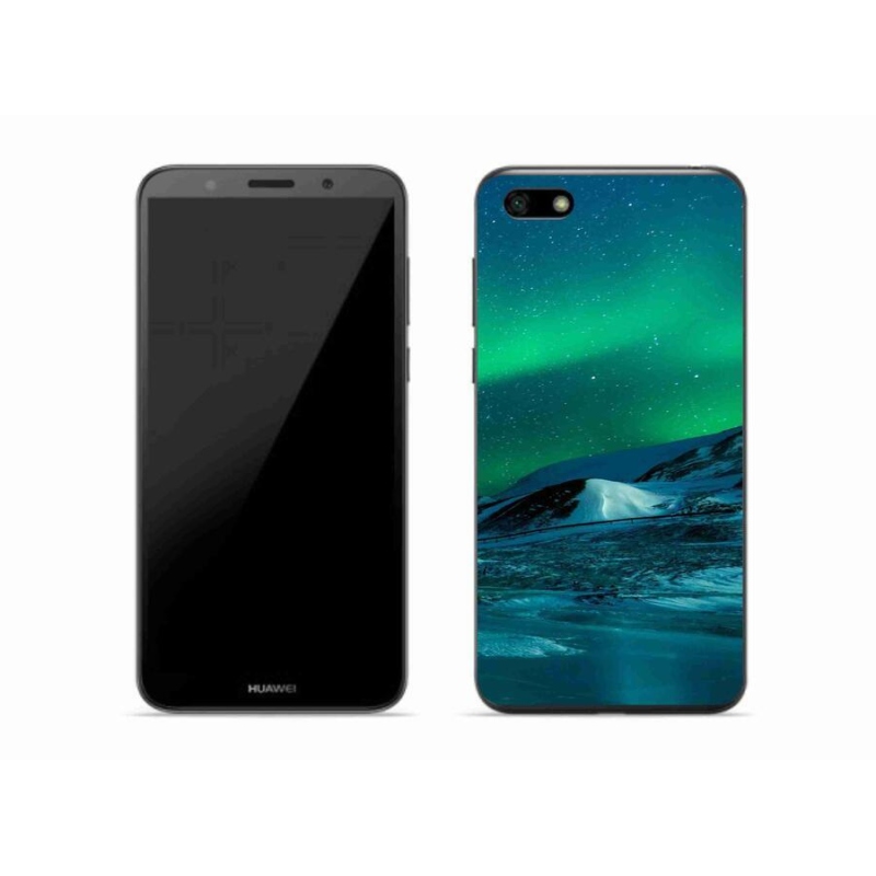 Gélový kryt mmCase na mobil Huawei Y5 (2018) - polárna žiara