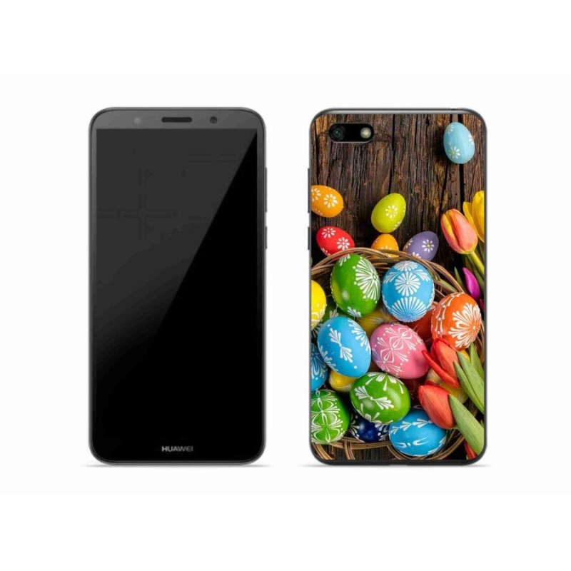 Gélový kryt mmCase na mobil Huawei Y5 (2018) - veľkonočné vajíčka