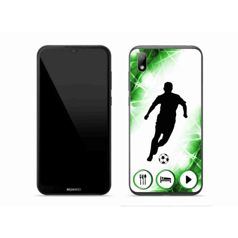 Gélový kryt mmCase na mobil Huawei Y5 (2019) - futbalista