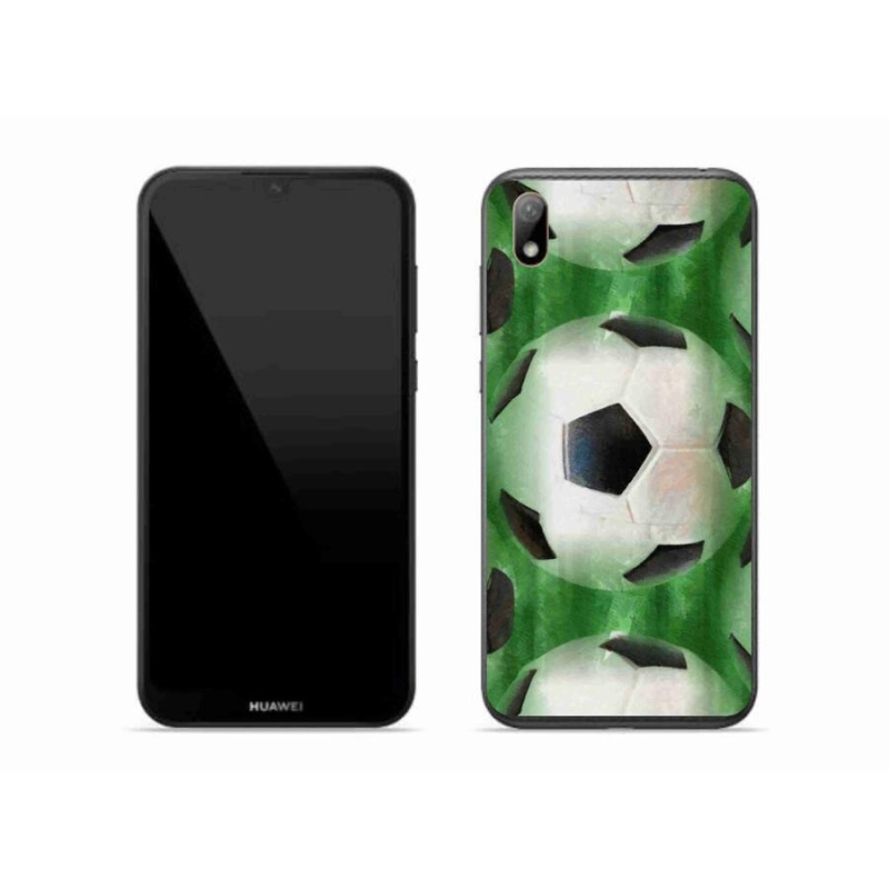 Gélový kryt mmCase na mobil Huawei Y5 (2019) - futbalová lopta