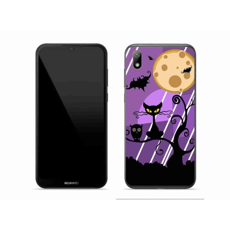 Gélový kryt mmCase na mobil Huawei Y5 (2019) - halloween