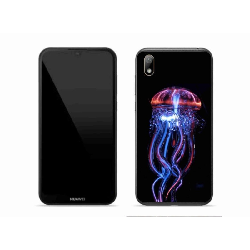 Gélový kryt mmCase na mobil Huawei Y5 (2019) - medúza