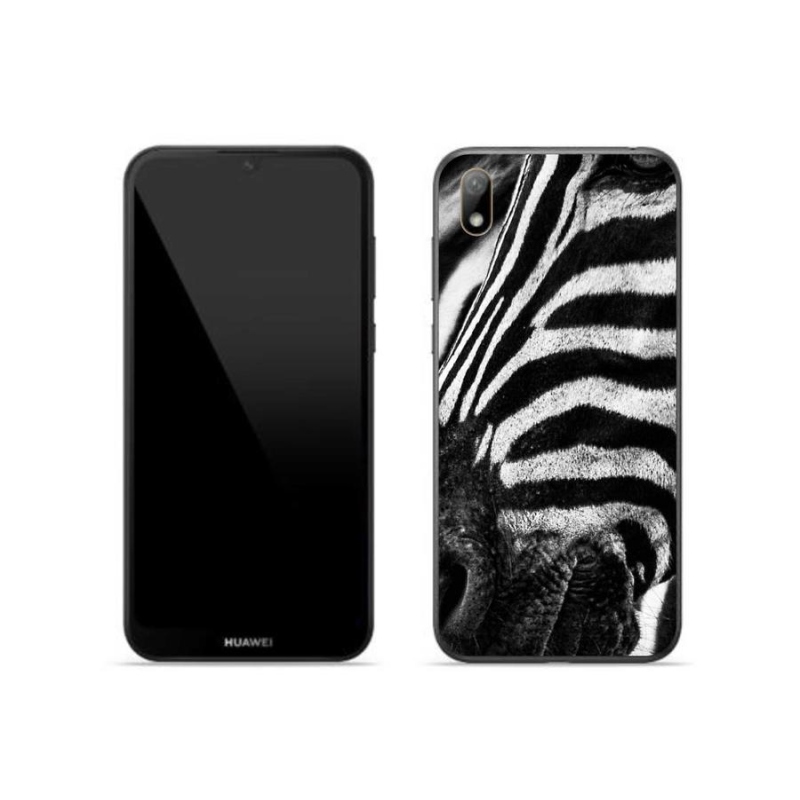 Gélový kryt mmCase na mobil Huawei Y5 (2019) - zebra