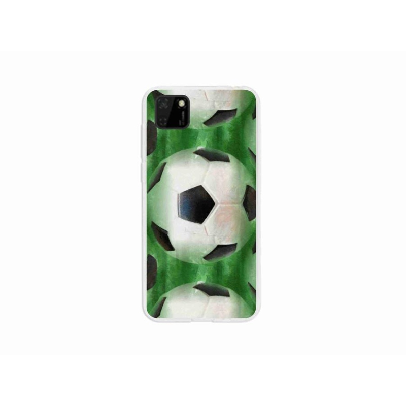 Gélový kryt mmCase na mobil Huawei Y5p - futbalová lopta
