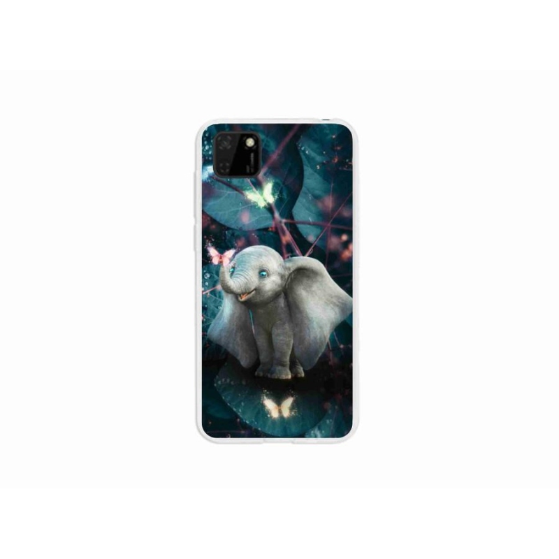 Gélový kryt mmCase na mobil Huawei Y5p - roztomilý slon