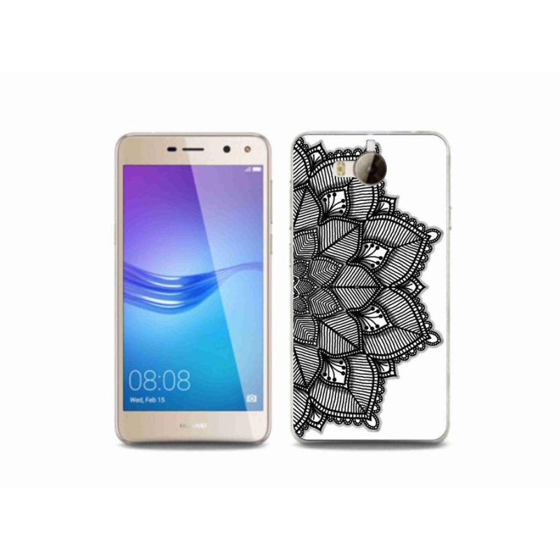 Gélový kryt mmCase na mobil Huawei Y6 (2017) - mandala