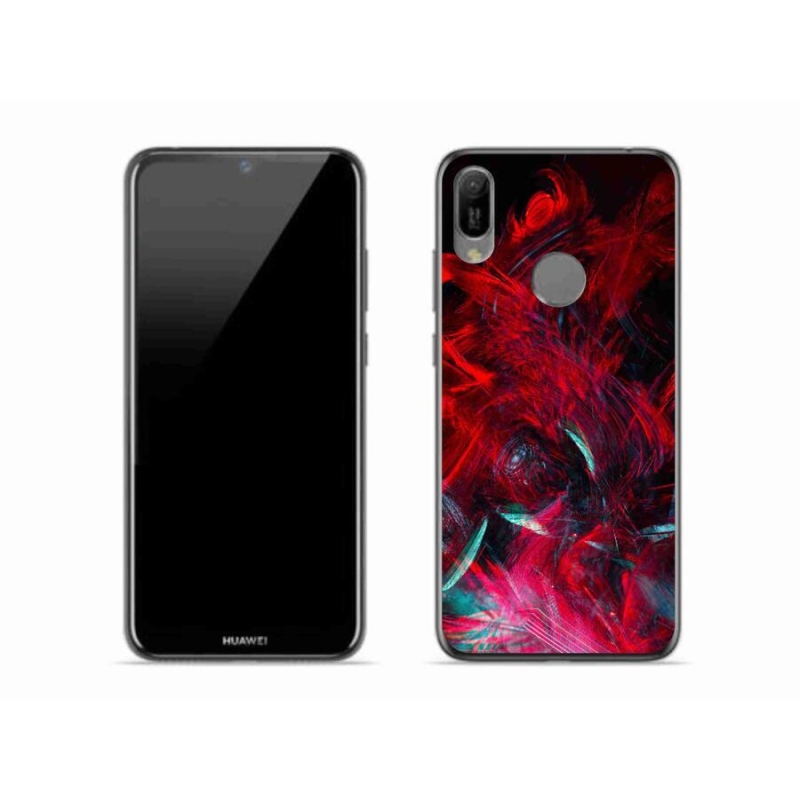 Gélový kryt mmCase na mobil Huawei Y6 (2019) - abstrakt 16