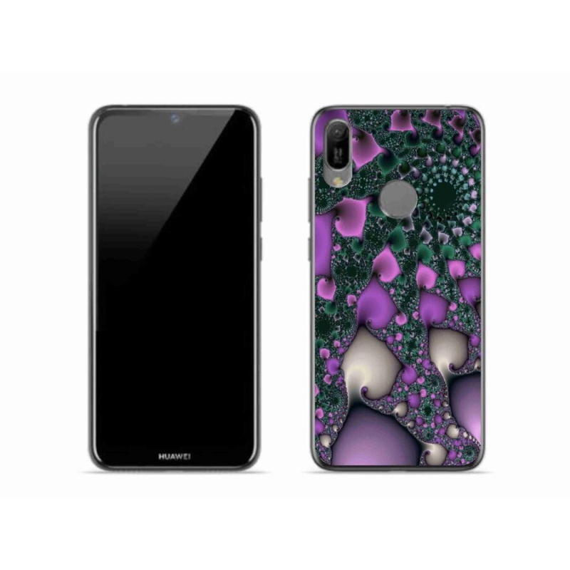 Gélový kryt mmCase na mobil Huawei Y6 (2019) - abstrakt 7