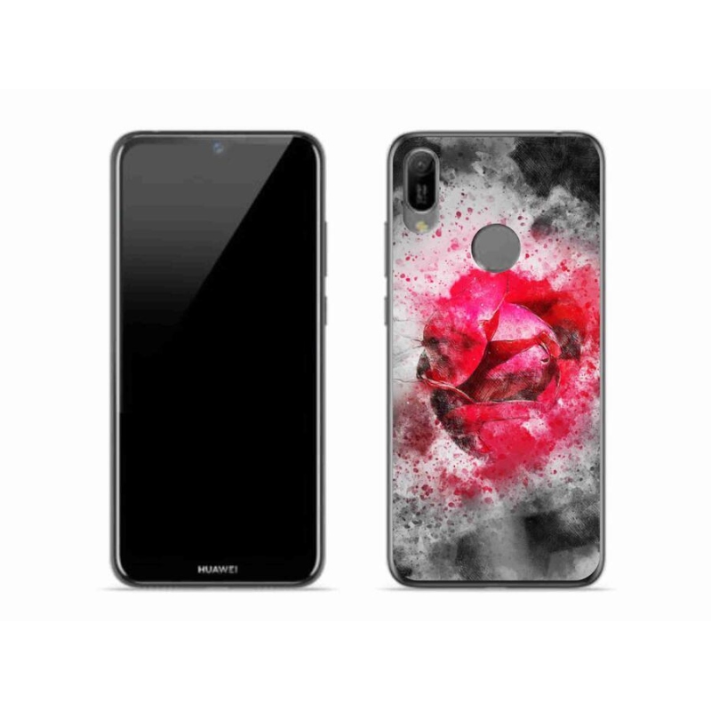 Gélový kryt mmCase na mobil Huawei Y6 (2019) - abstrakt 9